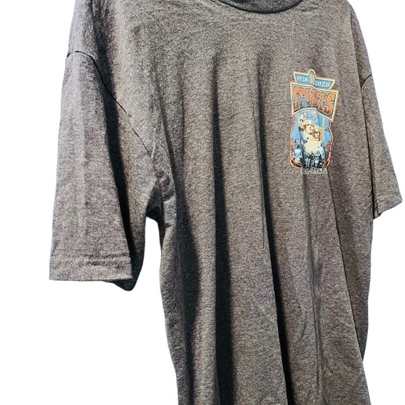 Sturgis Motorcycle Rally 80th Anniversary Biker T-Shirt Men's Size Large - Picture 5 of 7